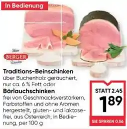 Maximarkt Traditions-Beinschinken Angebot