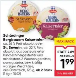 Maximarkt Schärdinger bergbauern kaisertaler Angebot