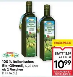 Maximarkt 100 % italienisches Bio-Olivenöl, Angebot