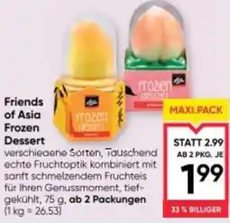Maximarkt Friends of asia frozen dessert Angebot