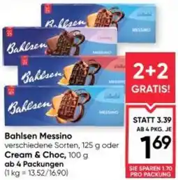 Maximarkt Bahlsen messino oder cream & choc Angebot