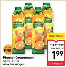 Maximarkt Pfanner Orangensaft Angebot