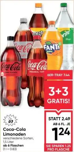 Maximarkt Coca-Cola Limonaden Angebot