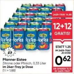 Maximarkt Pfanner Eistee Angebot