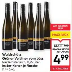 Maximarkt Waldschütz Grüner Veltliner vom Löss Angebot