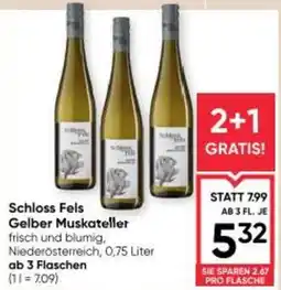 Maximarkt Schloss fels gelber muskateller Angebot