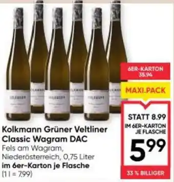 Maximarkt Kolkmann grüner veltliner classic wagram dac Angebot