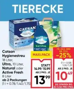 Maximarkt Catsan Hygienestreu Angebot