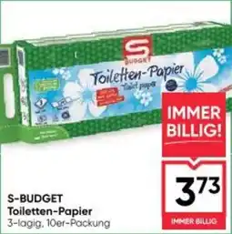 Maximarkt S-budget toiletten-papier Angebot