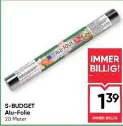 Maximarkt S-budget alu-folie Angebot