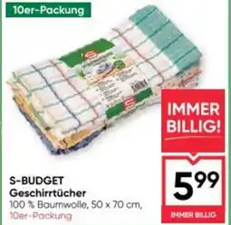 Maximarkt S-budget geschirrtücher Angebot