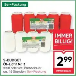 Maximarkt S-budget öl-licht nr. 3 Angebot