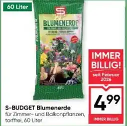 Maximarkt S-budget blumenerde Angebot