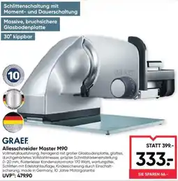 Maximarkt Allesschneider Master M90 Angebot