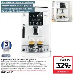 Maximarkt Espresso ecam 220.20w magnifica Angebot