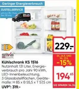 Maximarkt Kühlschrank KS 1516 Angebot