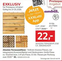 XXXLutz Akazien-terassenfliese Angebot