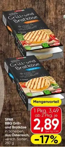 Eurospar SPAR BBQ Grill- und Bratkäse Angebot
