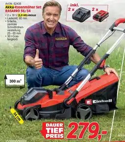 Zgonc Akku-rasenmäher set rasarro 36/34 Angebot