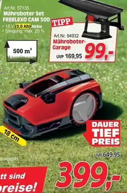 Zgonc Mähroboter set freelexo cam 500 Angebot