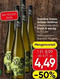 Eurospar Domäne Krems Grüner Veltliner Niederösterreich Angebot