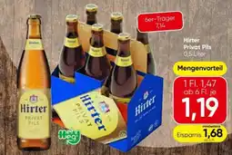 Eurospar Hirter Privat Pils Angebot