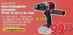 Zgonc Akku-schlagbohr- schrauber tp-cd 18/80 li-i bl solo Angebot