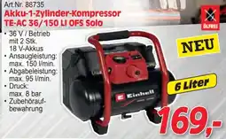 Zgonc Akku-1-zylinder-kompressor te-ac 36/150 li ofs solo Angebot