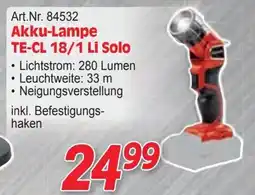 Zgonc Akku-lampe te-cl 18/1 li solo Angebot
