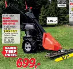 Zgonc Benzin- Balkenmäher BMS196-88 Angebot