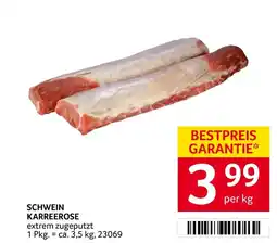 Transgourmet Schwein karreerose Angebot