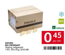 Transgourmet Natura bio croissant Angebot