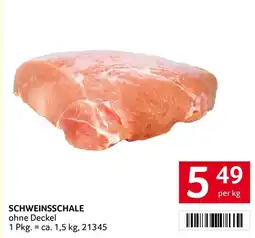 Transgourmet Schweinsschale ohne deckel Angebot