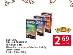 Transgourmet Gusteria grill- & bratkäse 45% fett i. tr. Angebot