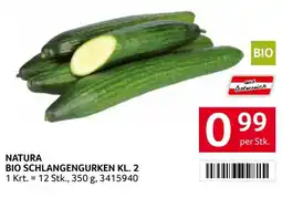 Transgourmet Natura bio schlangengurken Angebot