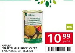 Transgourmet Natura bio apfelmus ungezuckert Angebot
