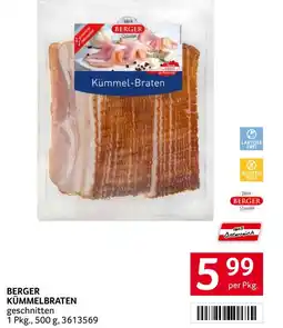 Transgourmet Berger kümmelbraten Angebot
