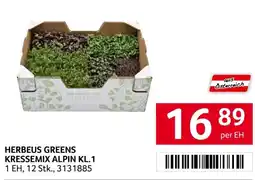 Transgourmet Herbeus greens kressemix alpin Angebot
