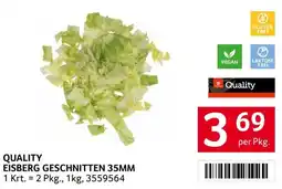 Transgourmet Quality eisberg geschnitten 35mm Angebot