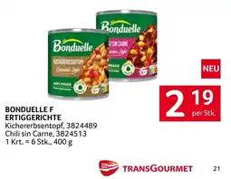 Transgourmet Bonduelle f ertiggerichte Angebot