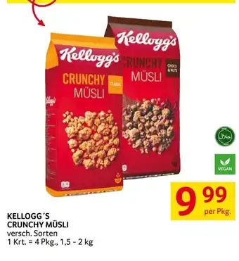 Transgourmet Kellogg's crunchy müsli Angebot