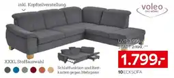 XXXLutz Ecksofa mit stoffbezug Angebot