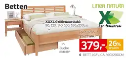 XXXLutz Bett, lgfl. Angebot