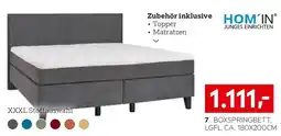 XXXLutz Boxspringbett, lgfl Angebot
