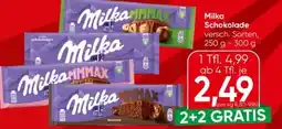 Eurospar Milka Schokolade Angebot