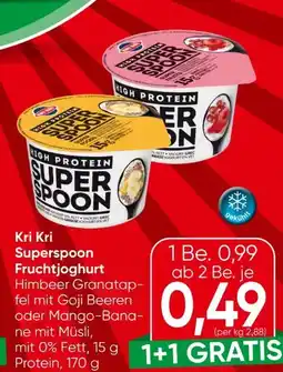 Eurospar Kri Superspoon Fruchtjoghurt Angebot