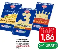 Eurospar Schärdinger Käsescheiben Angebot