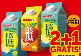 Interspar Spar Eistee Angebot