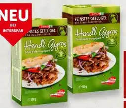 Interspar Spar Feinstes Geflügel Hendl Gyros Angebot