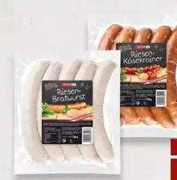Interspar Spar Riesen Käsekrainer BBQ Angebot